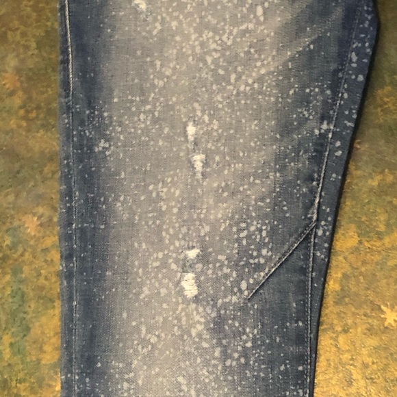 ⭐️Rock & Republic ⭐️EMO Jeans Factory Distress 0 Ankle - Picture 4 of 8